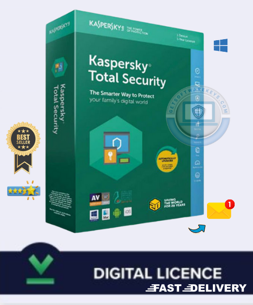 Kaspersky Total Security 3-Pc